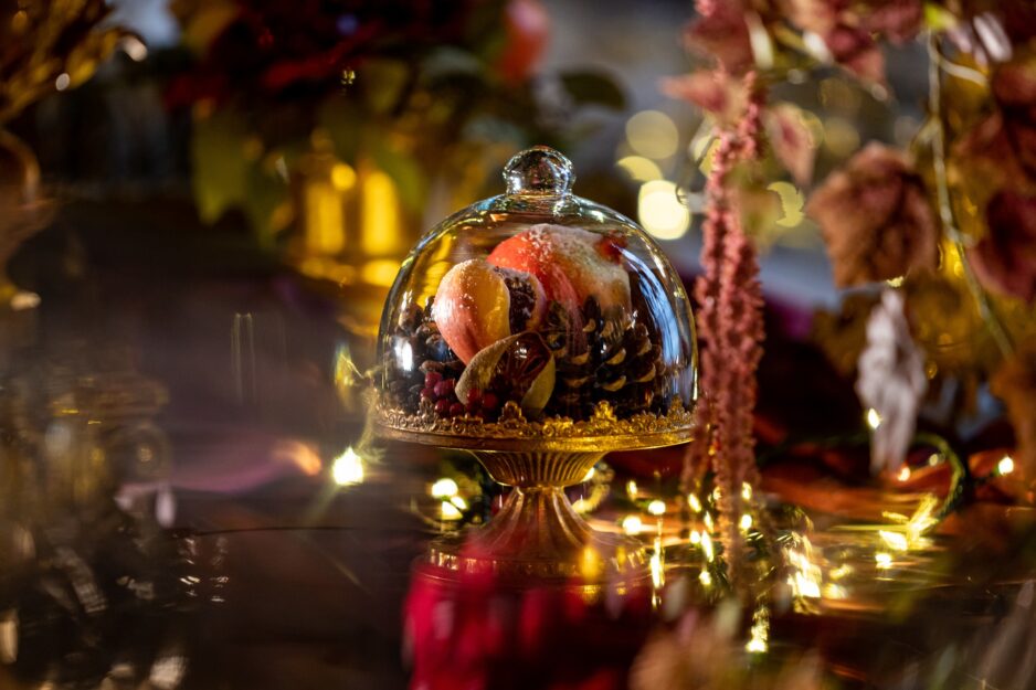 décorations noël château de chantilly Oise 1