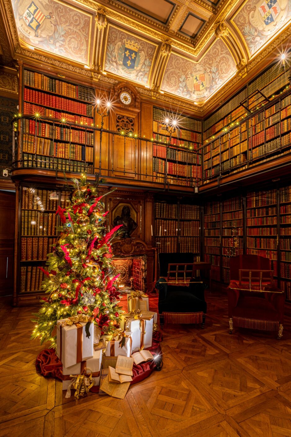 decorations noel chateau de chantilly oise 2