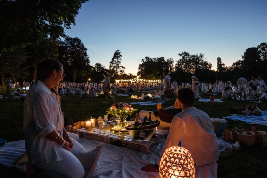 soirée jardin du château de chantilly Oise